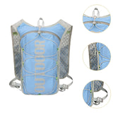 Maxbell Hydration Vest Adjustable Hydration Backpack Pack for Camping Biking Jogging light blue