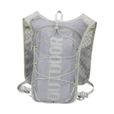 Maxbell Hydration Vest Adjustable Hydration Backpack Pack for Camping Biking Jogging grey