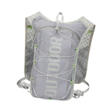 Maxbell Hydration Vest Adjustable Hydration Backpack Pack for Camping Biking Jogging grey