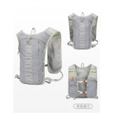 Maxbell Hydration Vest Adjustable Hydration Backpack Pack for Camping Biking Jogging grey