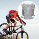 Maxbell Hydration Vest Adjustable Hydration Backpack Pack for Camping Biking Jogging grey