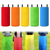 Maxbell Potato Sack Race Bag Parent Child Outdoor Games for Reunion Backyard Outside red