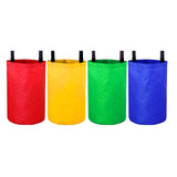 Maxbell Potato Sack Race Bag Parent Child Outdoor Games for Reunion Backyard Outside red