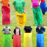 Maxbell Potato Sack Race Bag Parent Child Outdoor Games for Reunion Backyard Outside red