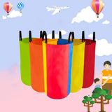 Maxbell Potato Sack Race Bag Parent Child Outdoor Games for Reunion Backyard Outside orange
