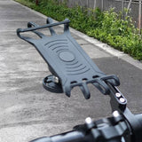 Maxbell Bike Phone Mount Two-Wheeler Handlebar Clamp for Treadmills Bike Scooter Handles