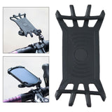 Maxbell Bike Phone Mount Two-Wheeler Handlebar Clamp for Treadmills Bike Scooter Handles