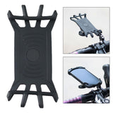 Maxbell Bike Phone Mount Two-Wheeler Handlebar Clamp for Treadmills Bike Scooter Handles