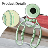 Maxbell Leg Massager Roller Handheld Deep Tissue Massage Tool for Flexibility Training Runner Sports Green