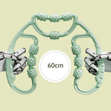 Maxbell Leg Massager Roller Handheld Deep Tissue Massage Tool for Flexibility Training Runner Sports Green