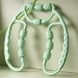 Maxbell Leg Massager Roller Handheld Deep Tissue Massage Tool for Flexibility Training Runner Sports Green