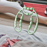 Maxbell Leg Massager Roller Handheld Deep Tissue Massage Tool for Flexibility Training Runner Sports Green