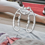 Maxbell Leg Massager Roller Handheld Deep Tissue Massage Tool for Flexibility Training Runner Sports Grey