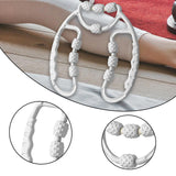 Maxbell Leg Massager Roller Handheld Deep Tissue Massage Tool for Flexibility Training Runner Sports Grey