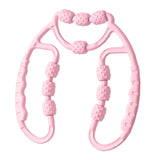 Maxbell Leg Massager Roller Handheld Deep Tissue Massage Tool for Flexibility Training Runner Sports Magenta