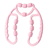 Maxbell Leg Massager Roller Handheld Deep Tissue Massage Tool for Flexibility Training Runner Sports Magenta