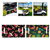Maxbell Golf Cart Seat Cover Universal Decorative Comfortable Accessories Protection Watermelon