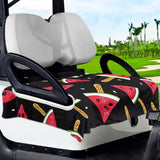 Maxbell Golf Cart Seat Cover Universal Decorative Comfortable Accessories Protection Watermelon