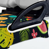 Maxbell Golf Cart Seat Cover Universal Decorative Comfortable Accessories Protection Leaves Oranges