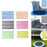 Maxbell 6 Pieces Trampoline Enclosure Pole Foam Sleeves Foam Tube Padding for Tubing Blue
