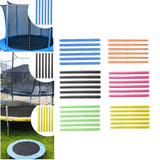 Maxbell 6 Pieces Trampoline Enclosure Pole Foam Sleeves Foam Tube Padding for Tubing Blue
