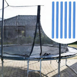 Maxbell 6 Pieces Trampoline Enclosure Pole Foam Sleeves Foam Tube Padding for Tubing Blue