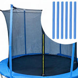 Maxbell 6 Pieces Trampoline Enclosure Pole Foam Sleeves Foam Tube Padding for Tubing Blue
