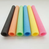 Maxbell 6 Pieces Trampoline Enclosure Pole Foam Sleeves Foam Tube Padding for Tubing Black