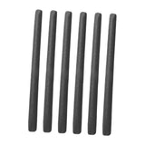 Maxbell 6 Pieces Trampoline Enclosure Pole Foam Sleeves Foam Tube Padding for Tubing Black