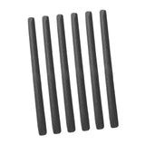 Maxbell 6 Pieces Trampoline Enclosure Pole Foam Sleeves Foam Tube Padding for Tubing Black