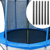 Maxbell 6 Pieces Trampoline Enclosure Pole Foam Sleeves Foam Tube Padding for Tubing Black