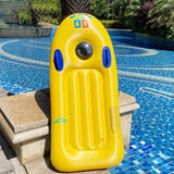 Maxbell Inflatable Surf Body Board Portable Inflatable Surfboard for Beach Kids Pool