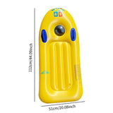 Maxbell Inflatable Surf Body Board Portable Inflatable Surfboard for Beach Kids Pool