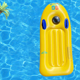 Maxbell Inflatable Surf Body Board Portable Inflatable Surfboard for Beach Kids Pool