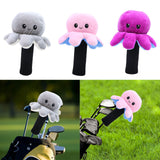 Maxbell Plush Sporting Equipment Wood Headcover Novelty Protector for Outdoor Sports grey