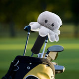 Maxbell Plush Sporting Equipment Wood Headcover Novelty Protector for Outdoor Sports grey