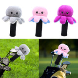 Maxbell Plush Sporting Equipment Wood Headcover Novelty Protector for Outdoor Sports grey