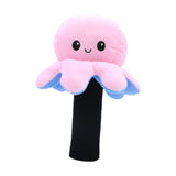 Maxbell Plush Sporting Equipment Wood Headcover Novelty Protector for Outdoor Sports pink