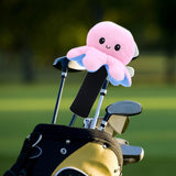 Maxbell Plush Sporting Equipment Wood Headcover Novelty Protector for Outdoor Sports pink