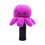 Maxbell Plush Sporting Equipment Wood Headcover Novelty Protector for Outdoor Sports violet