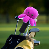 Maxbell Plush Sporting Equipment Wood Headcover Novelty Protector for Outdoor Sports violet