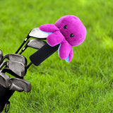 Maxbell Plush Sporting Equipment Wood Headcover Novelty Protector for Outdoor Sports violet