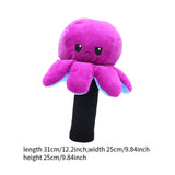 Maxbell Plush Sporting Equipment Wood Headcover Novelty Protector for Outdoor Sports violet