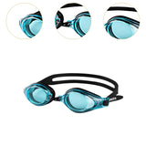 Maxbell Swimming Goggles Trendy 400 Degrees Nearsighted Eyewear for Woman Man Diving