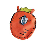 Maxbell Kids Backpack Cartoon Carrier Badminton Bag for Outdoor Sports Camping Girls Orange with Words