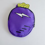 Maxbell Kids Backpack Cartoon Carrier Badminton Bag for Outdoor Sports Camping Girls Purple