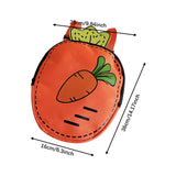 Maxbell Kids Backpack Cartoon Carrier Badminton Bag for Outdoor Sports Camping Girls Orange