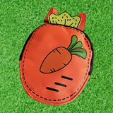 Maxbell Kids Backpack Cartoon Carrier Badminton Bag for Outdoor Sports Camping Girls Orange