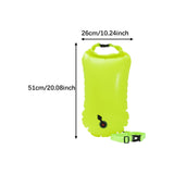 Maxbell Swimming Buoy for All Season Swimmers Swimming Outdoors Safe Training Green