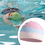 Maxbell Silicone Swim Cap Lightweight Swimming Cap for Diving Equipment Water Sports